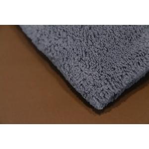 ふわふわ厚地ロングヘア- 40X40cm グレ...の詳細画像1