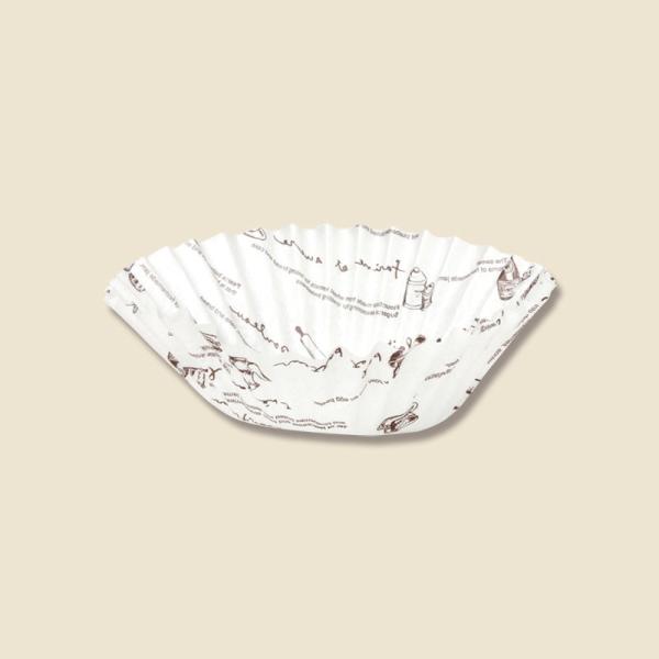 ベーキングカップ 250枚 CSEケース 10号深口 ティータイム 白