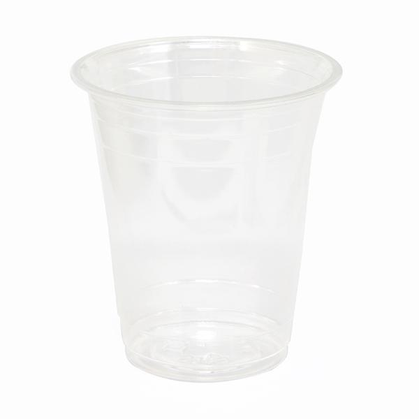 プラスチックカップ プラカップ 14オンス (MAX約420ml) 透明 100個入 口径95×高1...