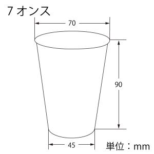 プラスチックカップ プラカップ 7オンス (M...の詳細画像2