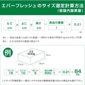 脱酸素剤 100個 エバーフレッシュ QJ-3...の詳細画像2