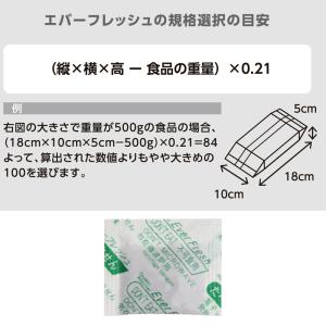 脱酸素剤 100個 エバーフレッシュ QJ-3...の詳細画像3