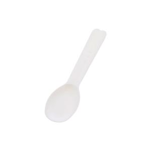 使い捨て カトラリー バラ 1000本入 バイオプラスプーン 8.5cm ナチュラル ホウケン産業
