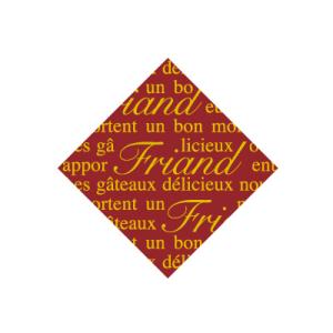 cotta ケーキピック フリアン-3 57028 赤金 100枚