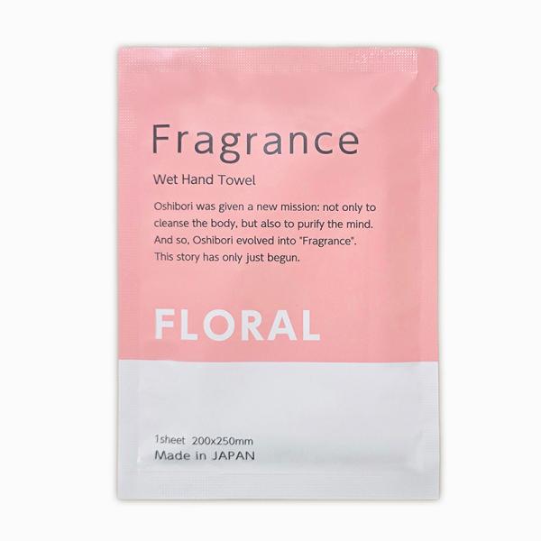 ニーズ 不織布 お手拭き Fragrance おしぼり FO-F フローラルの香り 100本 シモジ...