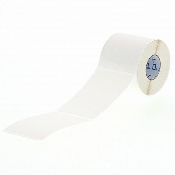 サーマルラベル 5巻 ラベルプリンター用 白無地 50T-80SG 新盛インダストリーズ