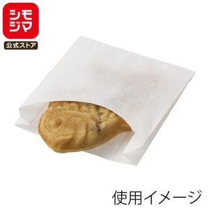 HEIKO NF 耐油 ポテト袋 L 白無地 1...の商品画像