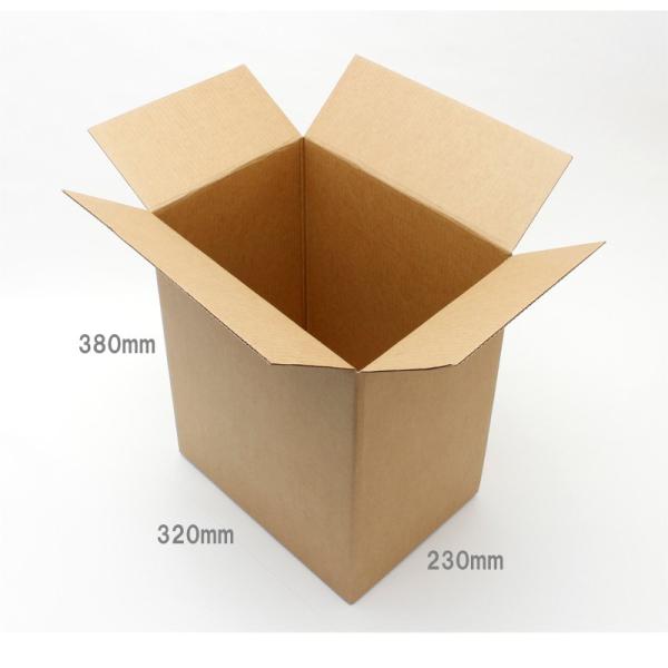 【100サイズ対応】A4用-380 段ボール 20枚 ワンタッチ式 宅配便 無地 シモジマ HEIK...