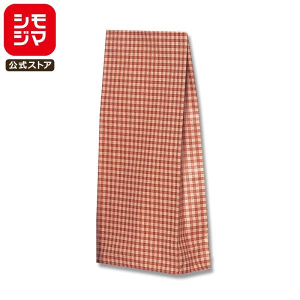 HEIKO 紙袋 角底袋 ファンシーバッグ S4 ギンガム2 R 幅160×マチ65×高320mm ...