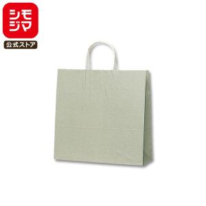 シモジマ HEIKO 紙袋 手提げ紙袋 25チャームバッグ 2才 グレー 無地 幅