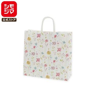 シモジマ HEIKO 紙袋 手提げ紙袋 H25チャームバッグ 18-2 未晒無地 赤