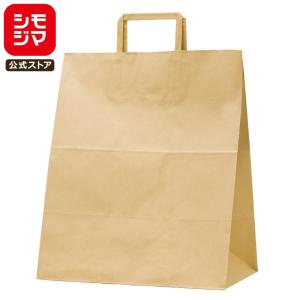 紙袋まとめ買い　200枚セット　HEIKO  フラットチャームバッグ　白無地 HEIKO 紙袋 H25チャームバッグ 20-1(平手) 晒白無地 50枚/袋