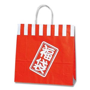 紙袋 福袋 紅白 50枚 25チャームバッグ 3才 丸紐 シモジマ HEIKO｜propack-kappa1