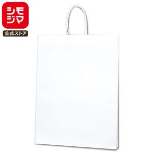 シモジマ ☆爆買☆HEIKO 紙袋 手提げ紙袋 スムースバッグ 3才 白無地