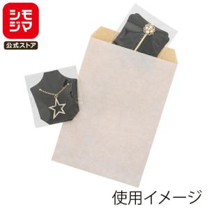 昭和レトロ ミニ 紙袋 ラッピング 平袋 純白 5号 116×170mm 10枚入り
