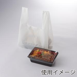 弁当用 レジ袋 100枚 マチ広 EFハンド ...の詳細画像2