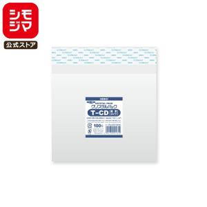 シモジマ OPP袋 透明袋 マチ付き 100枚入 クリスタルパック 厚0.03×幅