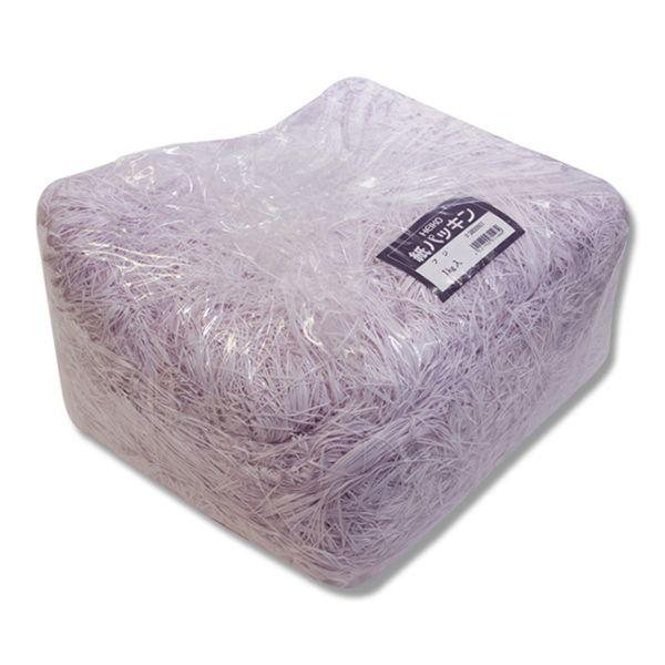 緩衝材 紙パッキン 業務用 1kg 藤 薄紫 シモジマ HEIKO