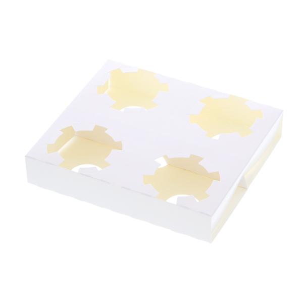 紙 ドリンク ホルダー 50枚 Dカップホルダー 4ケ用 ホワイト シモジマ HEIKO