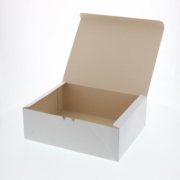 食品箱 ケーキ箱 ケーキボックス 50枚 洋生 白 E ケーキ10個用 シモジマ HEIKO