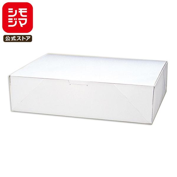 食品箱 ケーキ箱 ケーキボックス 50枚 洋生 白 F ケーキ12個用 シモジマ HEIKO