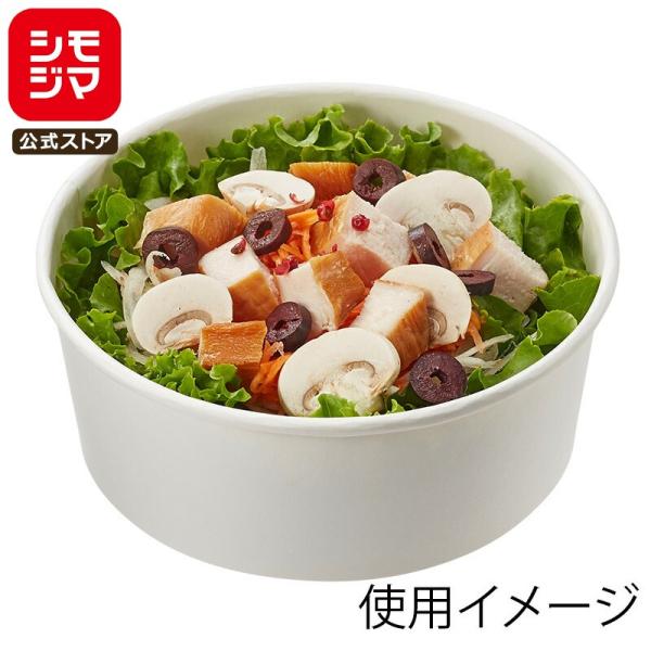 HEIKO 食品容器 晒フードカップPP 浅型 1100ml 165口径 25個