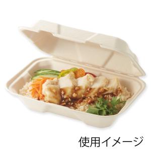 弁当箱 使い捨て 食品容器 20枚入 エコバンブー フードパック BFD-22シモジマ HEIKO