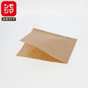 バーガー 袋 18 未晒 無地 100枚 ポリ入...の商品画像