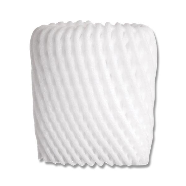 緩衝材 100枚 果物 ネットキャップ W-90 ホワイト