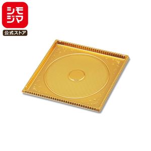 10枚】直径245mm ケーキトレー ゴールド 7号 角型 金 ホールケーキ