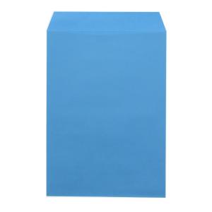カラー 封筒 100枚 角2 枠無 ブルー シモジマ HEIKO｜propack-kappa1