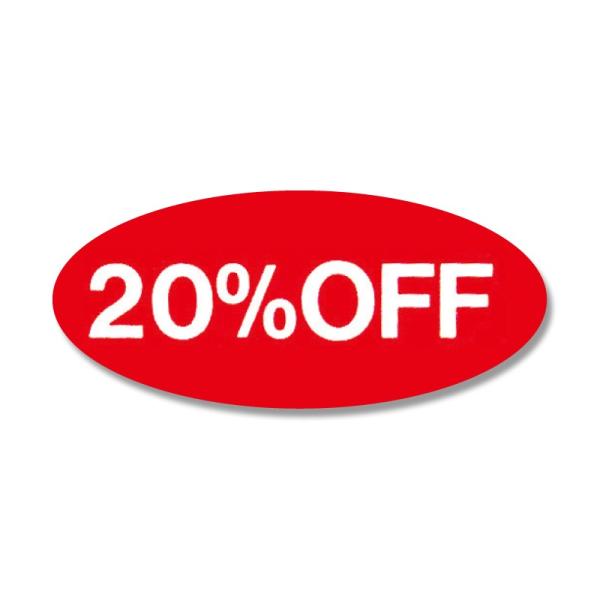 割引 シール 300片 タックラベル 16×36mm No.108 20%OFF シモジマ HEIK...