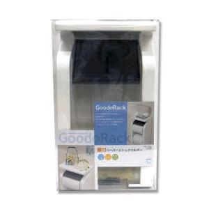 棚付　ペーパーストックホルダー　ホワイト　GR