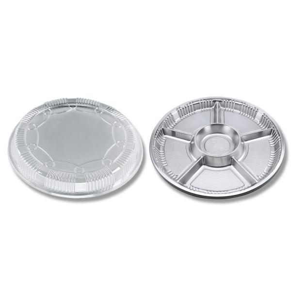 オードブル皿 10組 嵌合蓋セット Z-67 DX シーピー化成