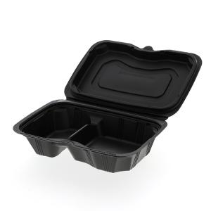 食品 容器 25枚 バイオデリカシェルBOX 6...の商品画像
