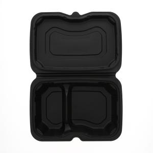 食品 容器 25枚 バイオデリカシェルBOX ...の詳細画像1