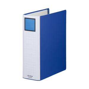 キングファイル スーパードッチ脱 着>イージー A4 タテ型 青 キングジム 2478A 1冊