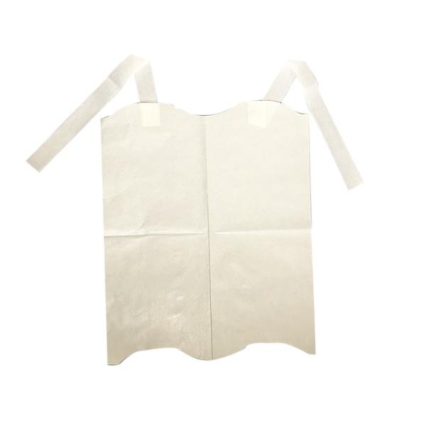 紙 エプロン 100枚 4折 エルフエプロン 使い捨て