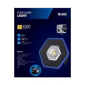 TAKENOW WL4020【充電-投光式】充電出力付LEDフラッド＆エリア