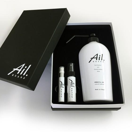 Ail.BRAND 贈答用 ギフト Bセット（Ail.water 除菌消臭 次亜塩素酸水 700ml...