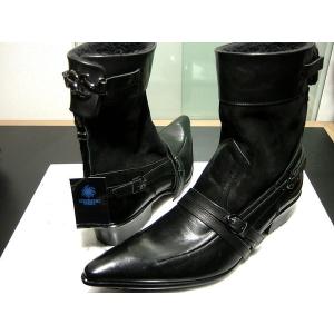 TORNADO MART　ブーツ　新品　未使用 TORNADO MART（トルネードマート） ブーツ S レザー 本革 黒 新品 0512