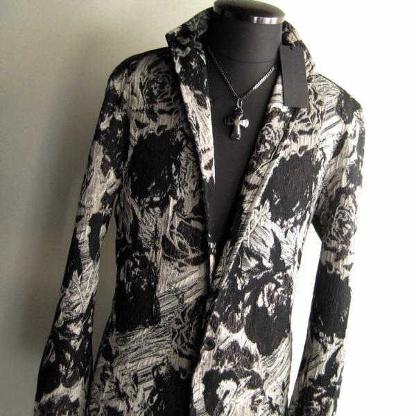 7.5万 新品 L トルネードマート ローズスワムJQエッジカラーコート イタリア生地 サンプル 2...