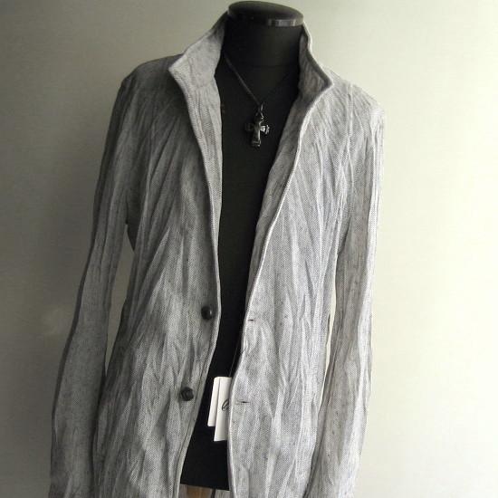 2.6万 新品 LL トルネードマート メランジラッセルスタンドブルゾン ライトグレー 431