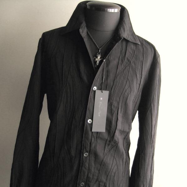 2.2万 新品 L トルネードマート フクレストリームJQシャツ長袖 ブラック サンプル 送料無料 ...