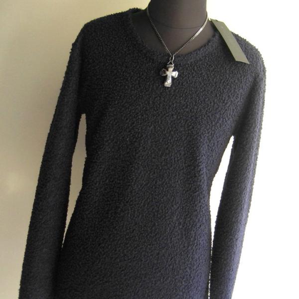 1.5万 新品 L トルネードマート ループスノウジャージークルーネックカットソー イタリア生地 ネ...