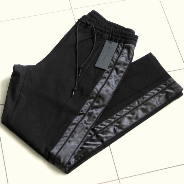 2.5万 新品 L トルネードマート ピンタックサイドラインパンツ ブラック サンプル 584