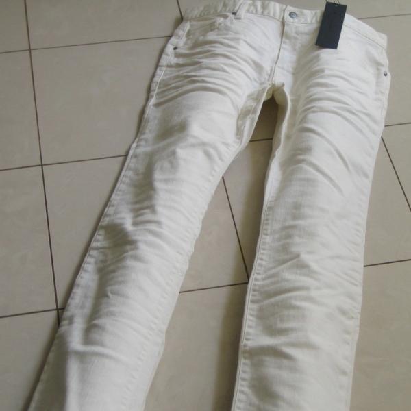 2.9万 新品 L トルネードマート ホワイトシェービングシューカットデニム ホワイト サンプル 6...