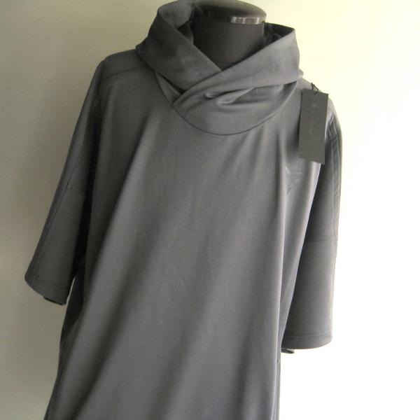 1万 新品 L トルネードマート トルネードロゴフーディ半袖 ブルーグレー サンプル 756