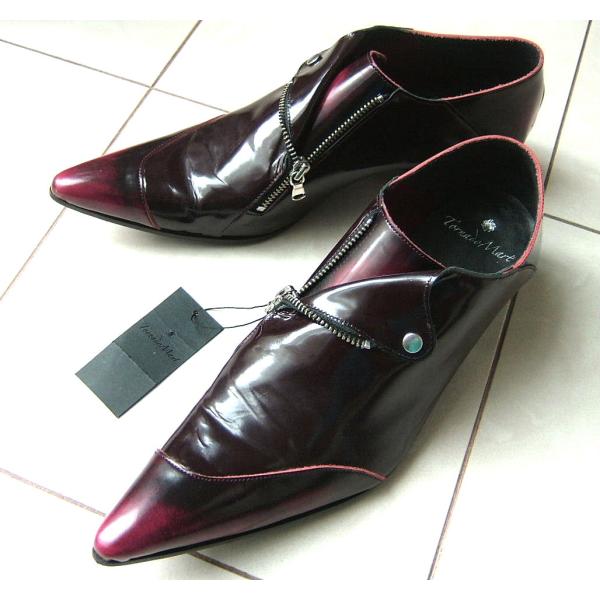 トルネードマート シューズ S レザー 皮革レザー ボルドー ガラスアドヴァンライダース 新品 82...