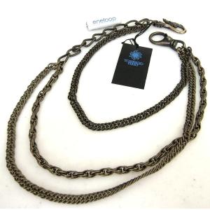 最終値下げ　tornado mart ウォレットチェーン TORNADO MART（トルネードマート） ウォレットチェーン 黒レザーコンビ